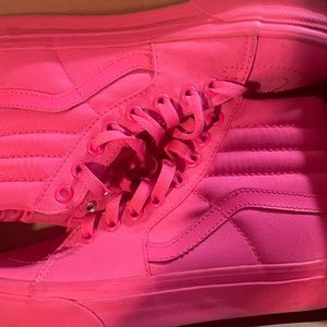 Pink High top Vans